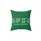 Danbury Coordinates Spun Polyester Square Pillow