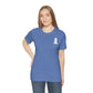 Fairfield Love (front and back) Unisex Jersey Short Sleeve Tee