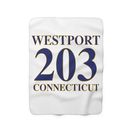 Westport 203 Connecticut Sherpa Fleece Blanket