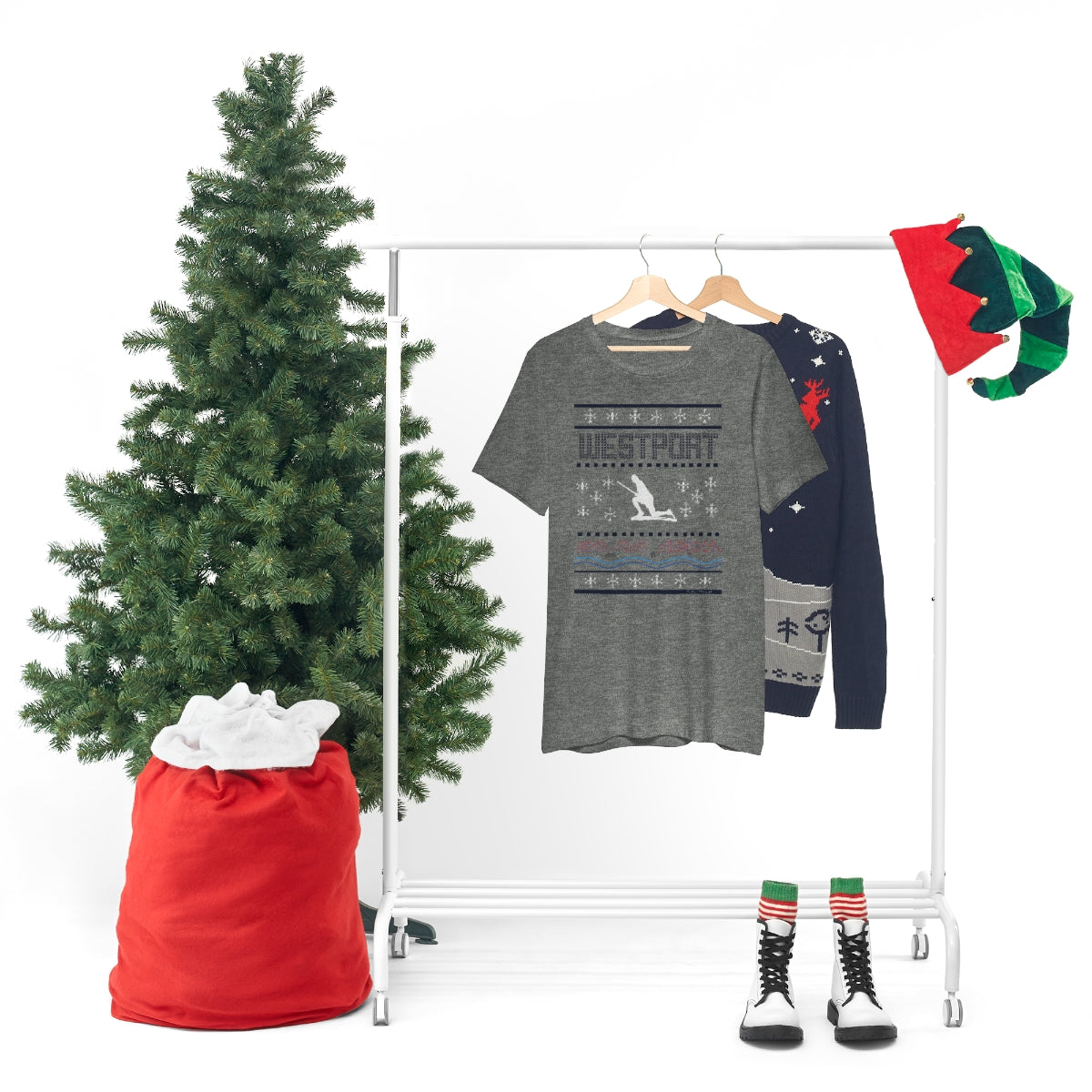 Westport Ugly Holiday Unisex Jersey Short Sleeve Tee