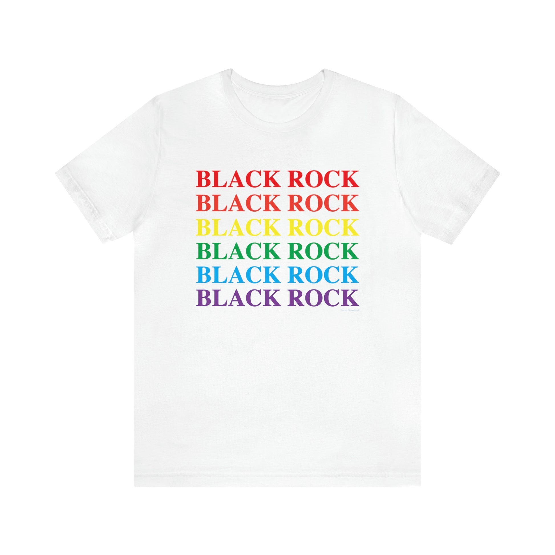 Black Rock pride tee shirt black rock bridgeport connecticut 