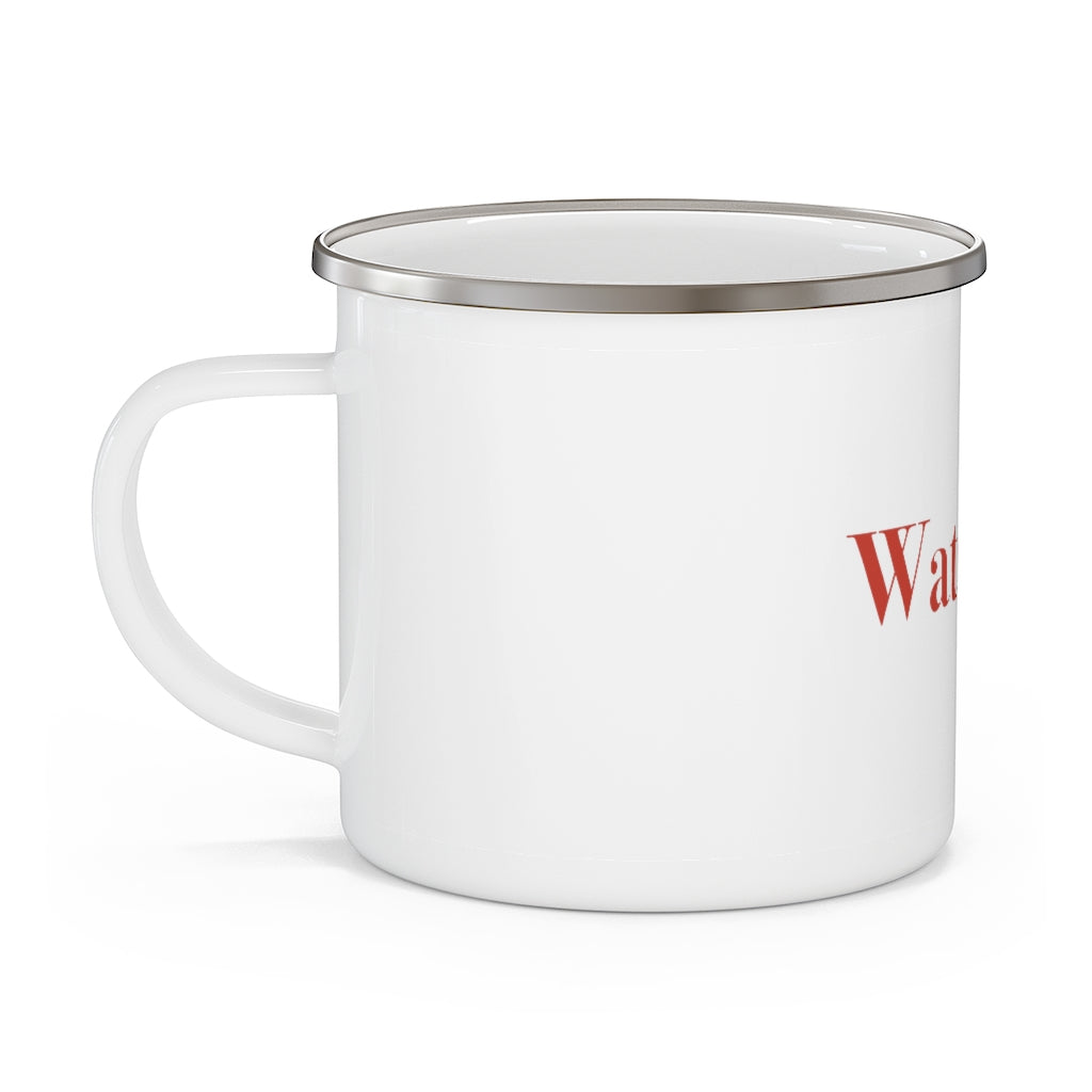 #thewaterburylife Enamel Camping Mug