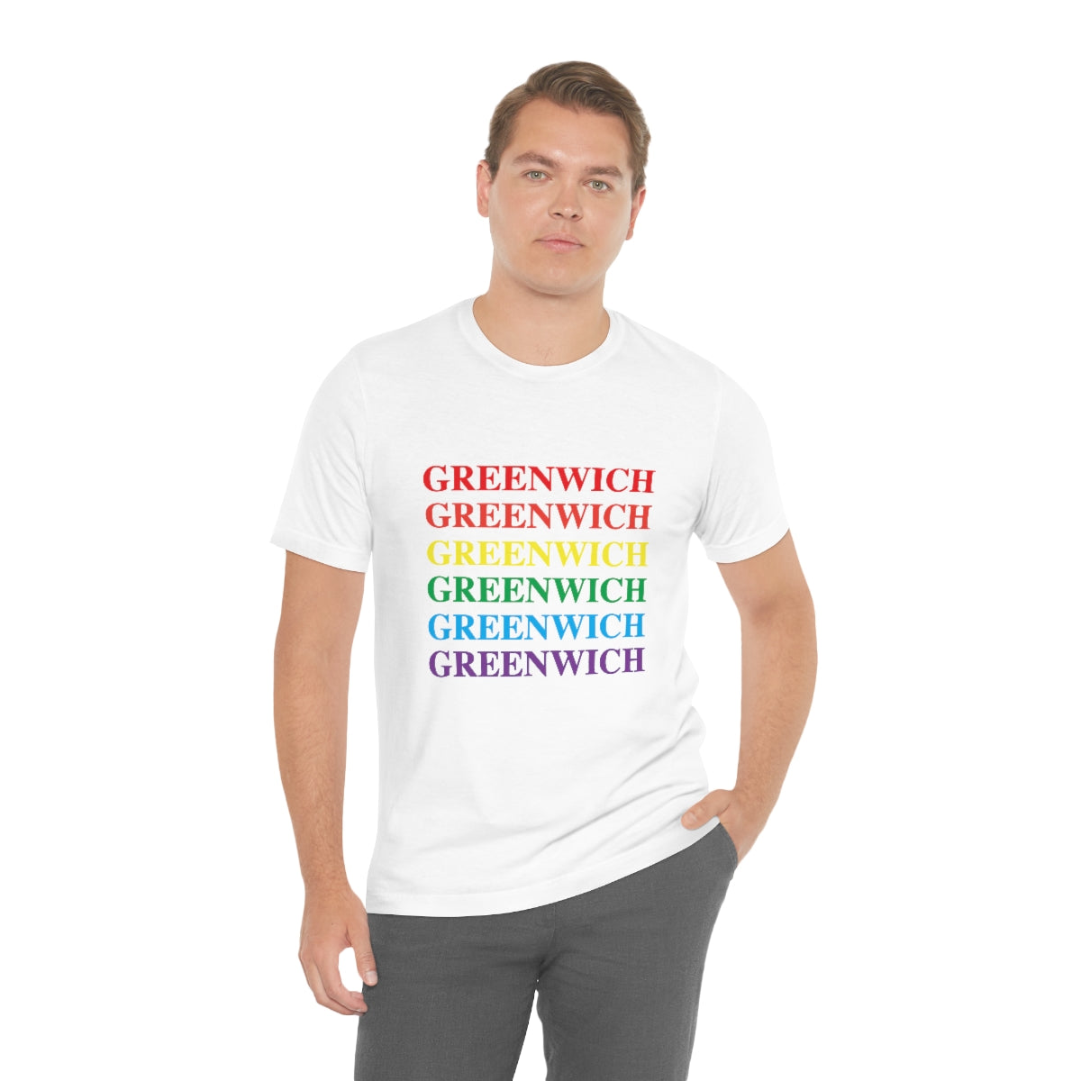 Greenwich Pride Unisex Jersey Short Sleeve Tee