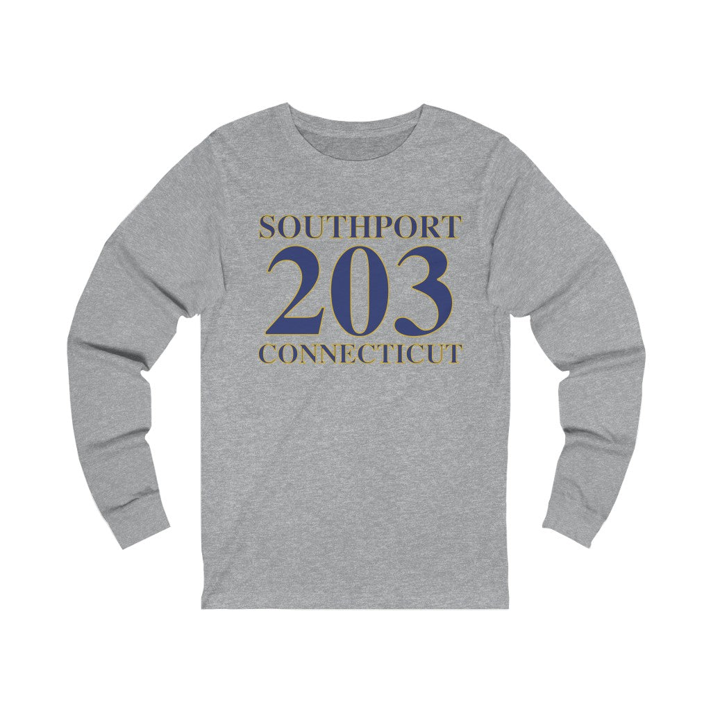 Southport 203 Connecticut Unisex Jersey Long Sleeve Tee