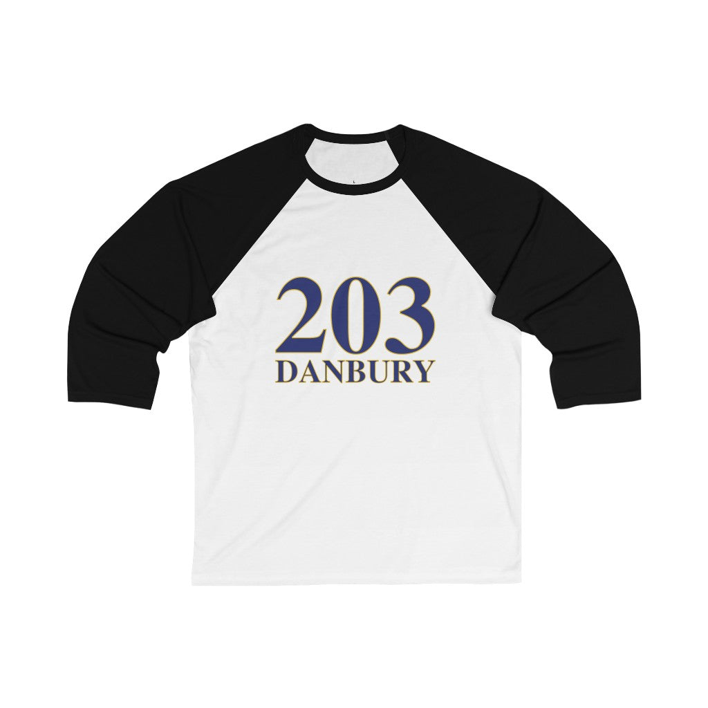 203 Danbury Unisex 3\4 Sleeve Baseball Tee