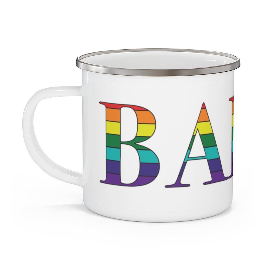 Barre Rainbow Enamel Camping Mug