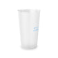 Just a kid from Connecticut Frosted Pint Glass, 16oz