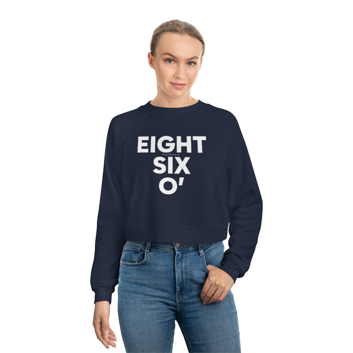 Eight Six O' Women's Cropped Fleece Pullover