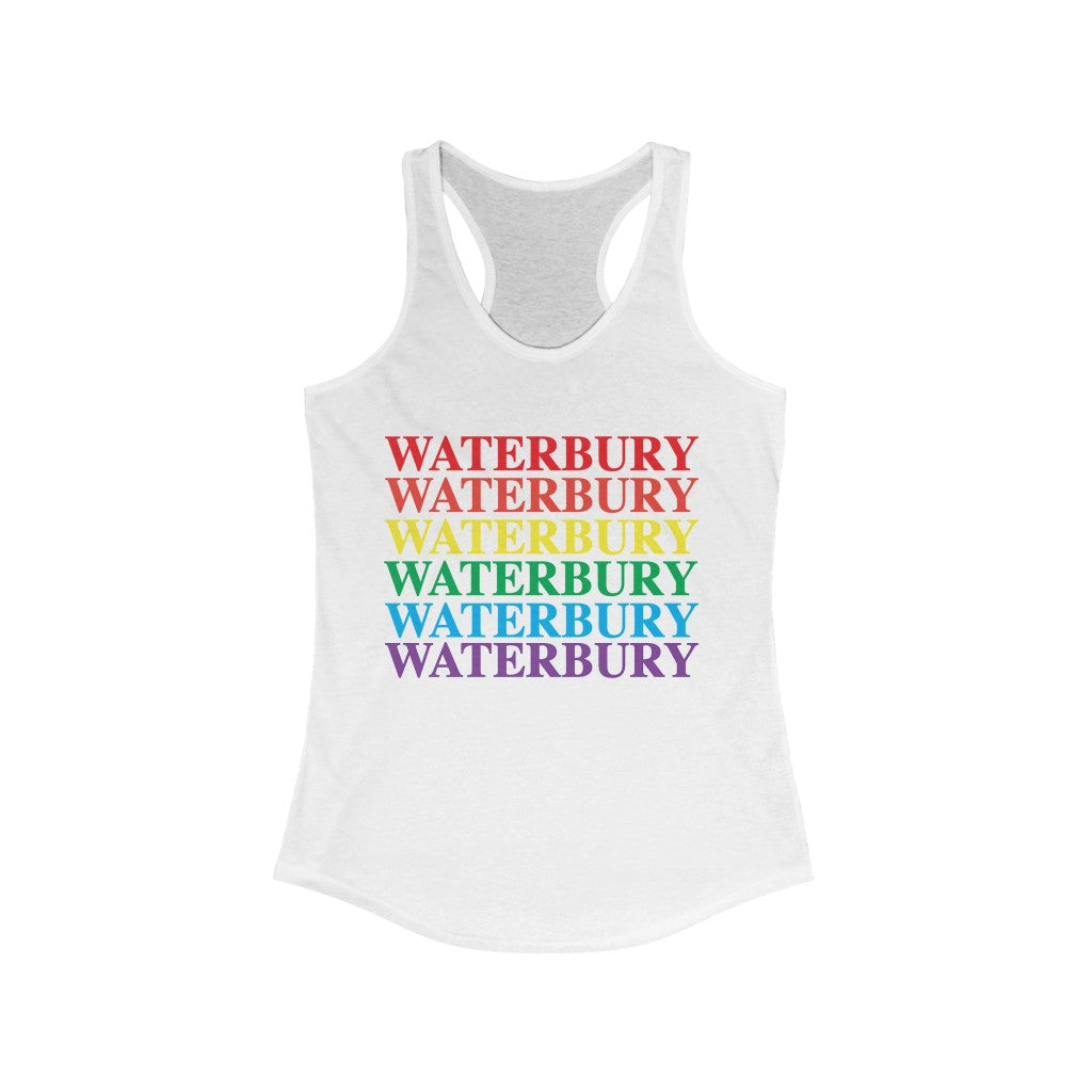 Waterbury Pride Women's Ideal Racerback Tank