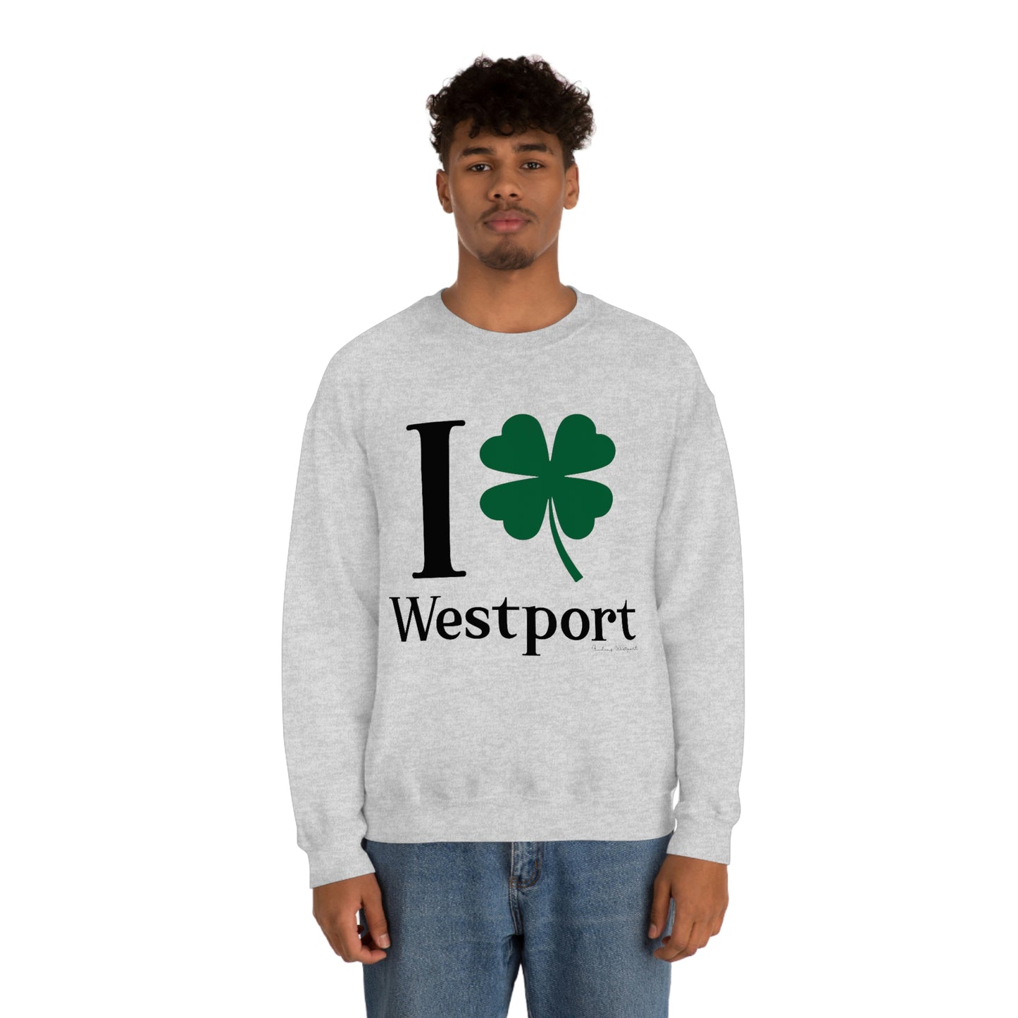 I Clover Westport Unisex Heavy Blend™ Crewneck Sweatshirt