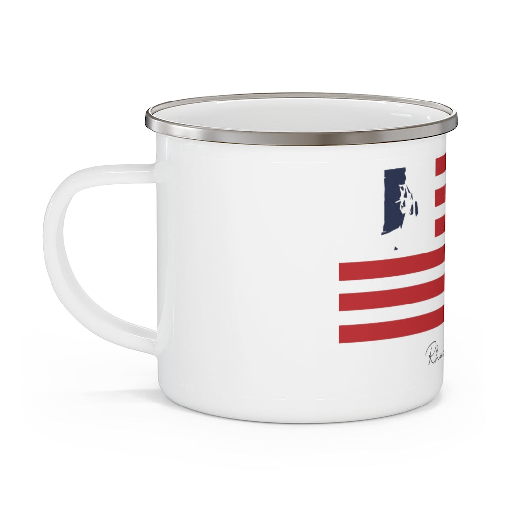 Rhode Island American Flag collection has tee shirts, mugs, reusable bags, and other apparel and gifts. All proceeds goes to help build the Finding New England brand and get our website up and going. Free shipping on all products. 