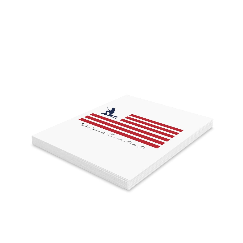 Minuteman Flag Greeting Cards