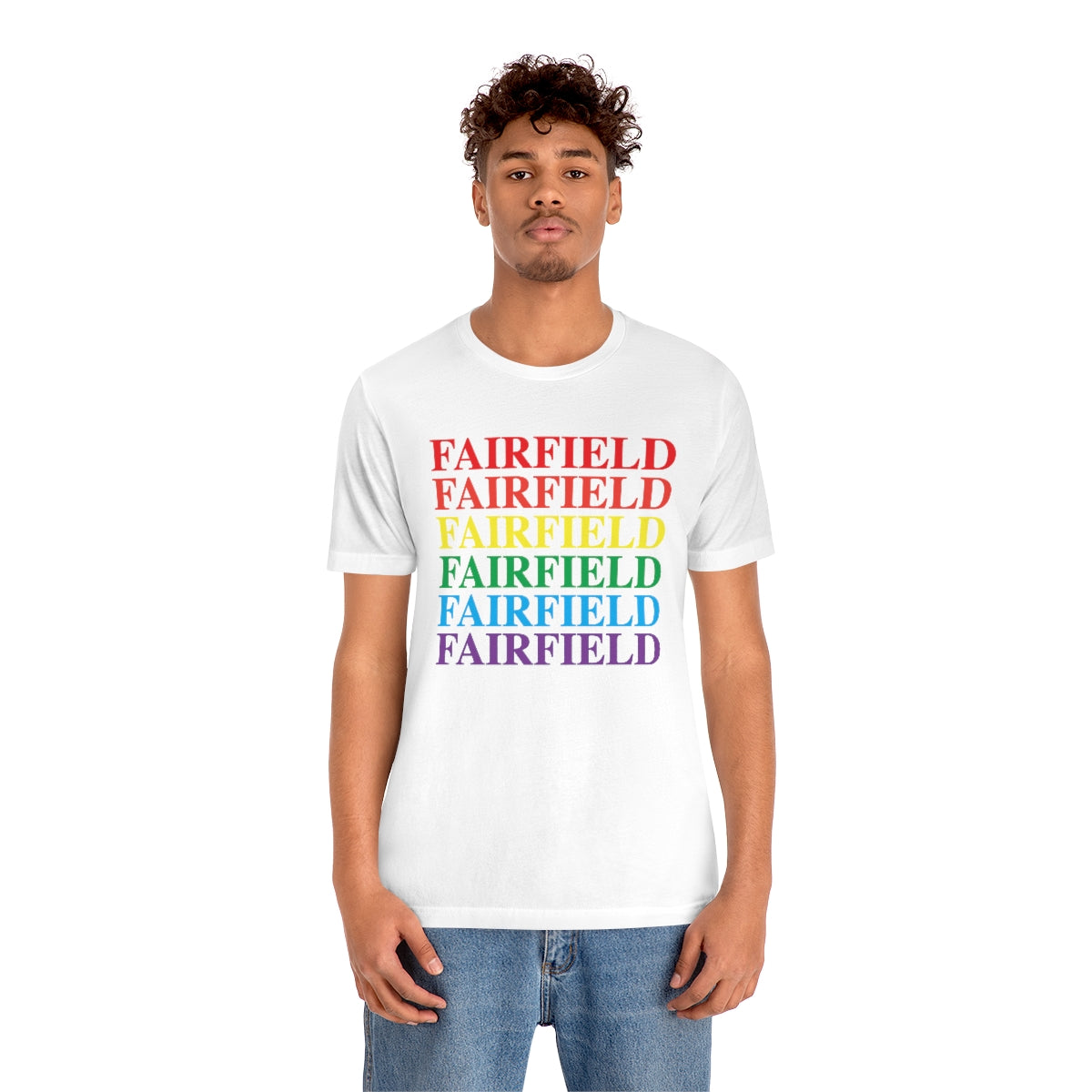 Fairfield Pride Unisex Jersey Short Sleeve Tee