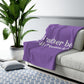I'd rather be in Old Greenwich. Sherpa Fleece Blanket