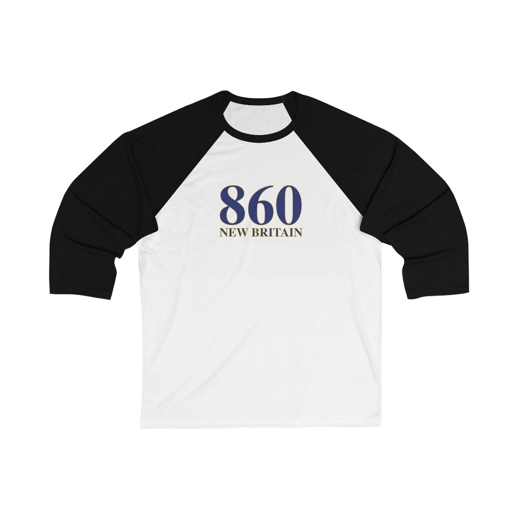 860 New Britain Unisex 3\4 Sleeve Baseball Tee