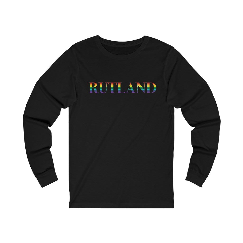 Rutland Rainbow Unisex Jersey Long Sleeve Tee