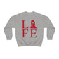 Fairfield Life (back) Unisex Heavy Blend™ Crewneck Sweatshirt