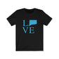 Connecticut Love Unisex Jersey Short Sleeve Tee