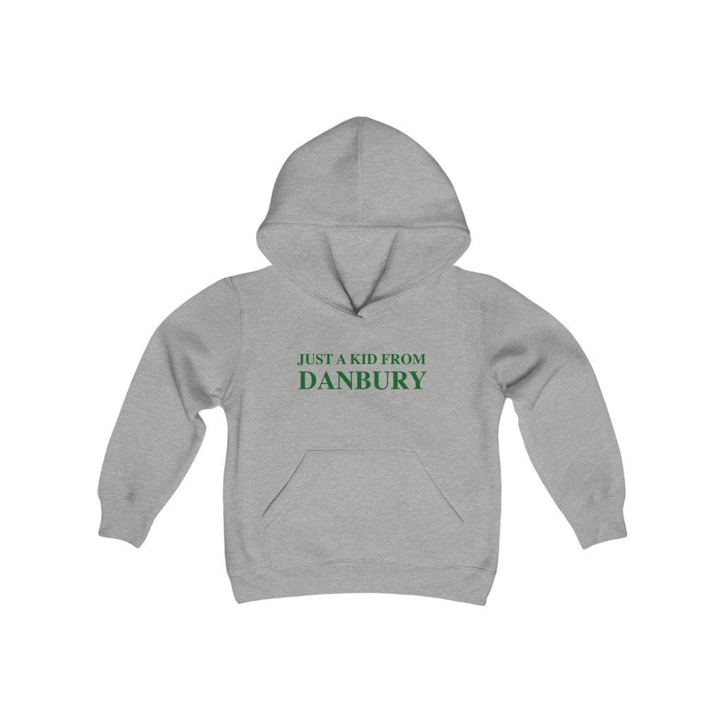 just a kid from danbury hooded sweatshirt hoodie kids youth childrens