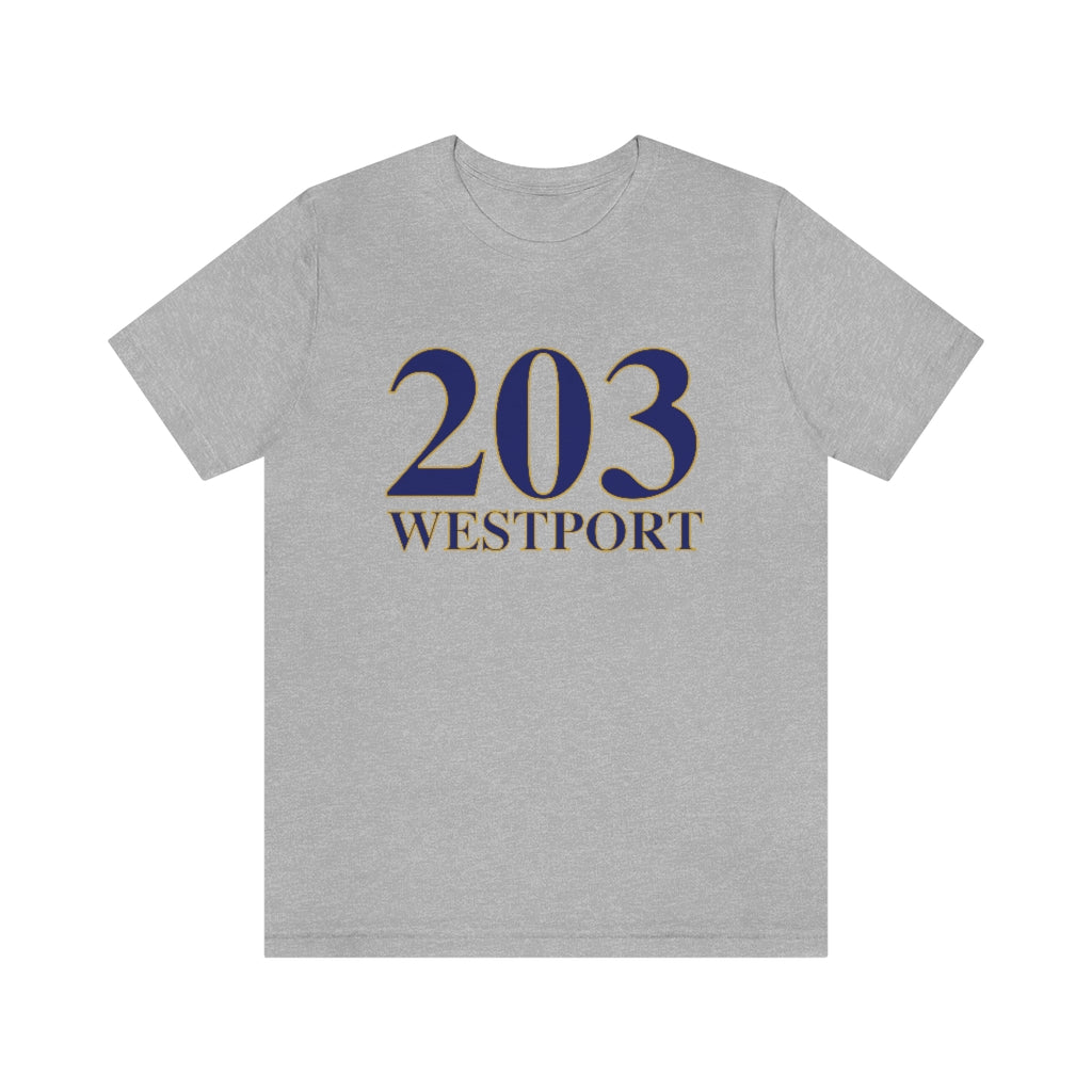 The 203 Westport Collection. Show off Westport and Connecticut at the same time. Colors were inspired by the Connecticut state flag. 