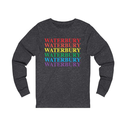 Waterbury Pride Unisex Jersey Long Sleeve Tee