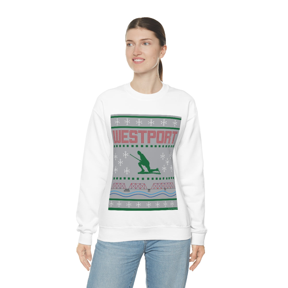 Westport Ugly Holiday Unisex Heavy Blend™ Crewneck Sweatshirt