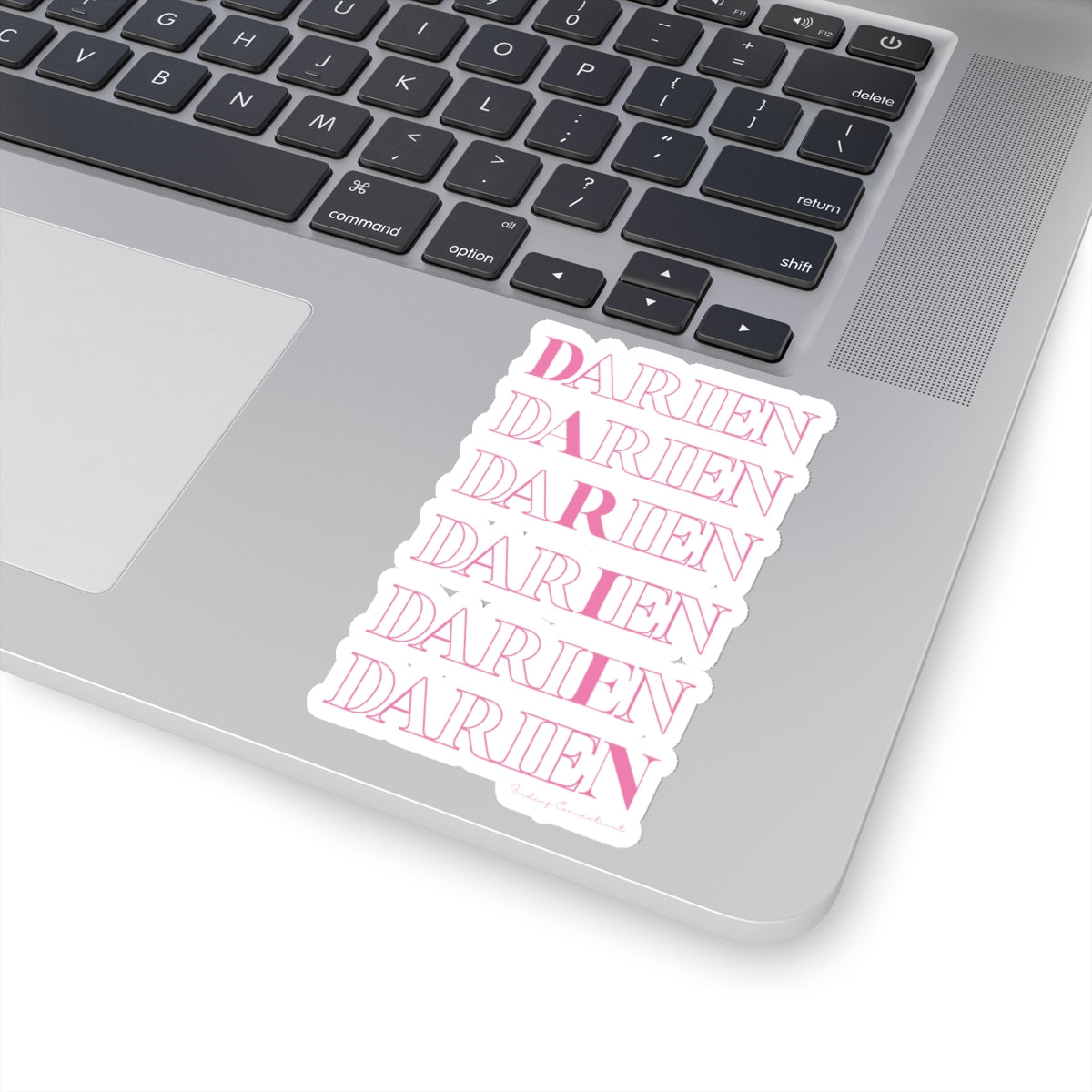 Darien on Repeat Kiss-Cut Stickers