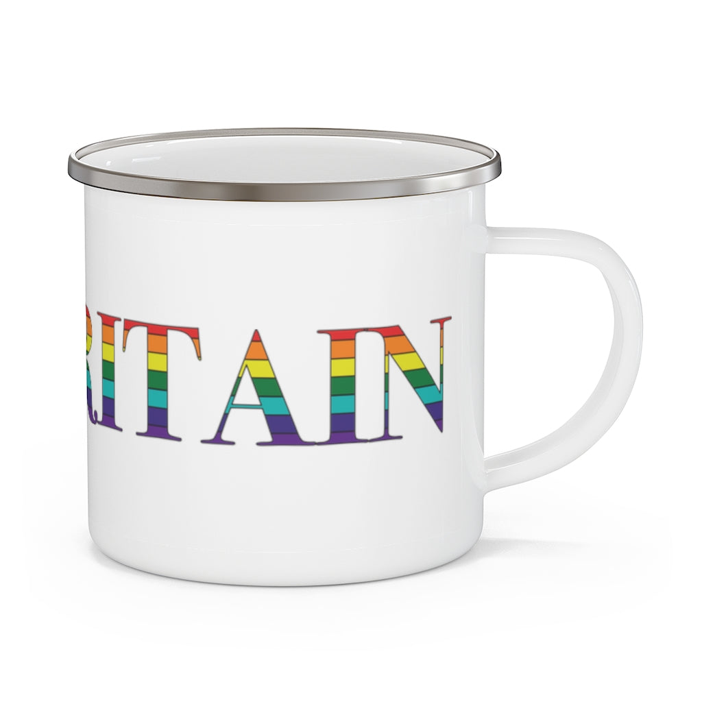 New Britain Rainbow Enamel Camping Mug