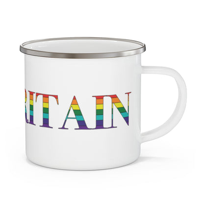 New Britain Rainbow Enamel Camping Mug