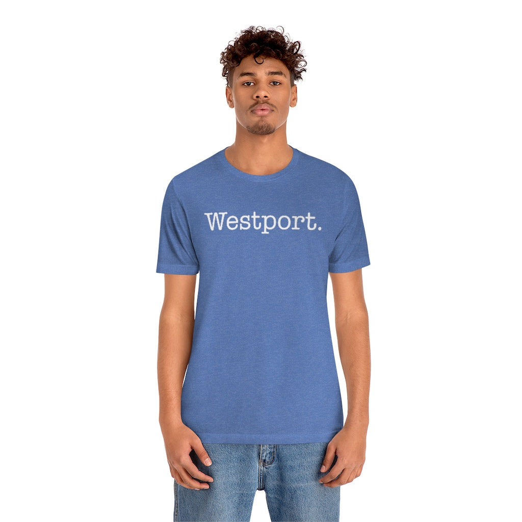 Westport. Unisex Jersey Short Sleeve Tee