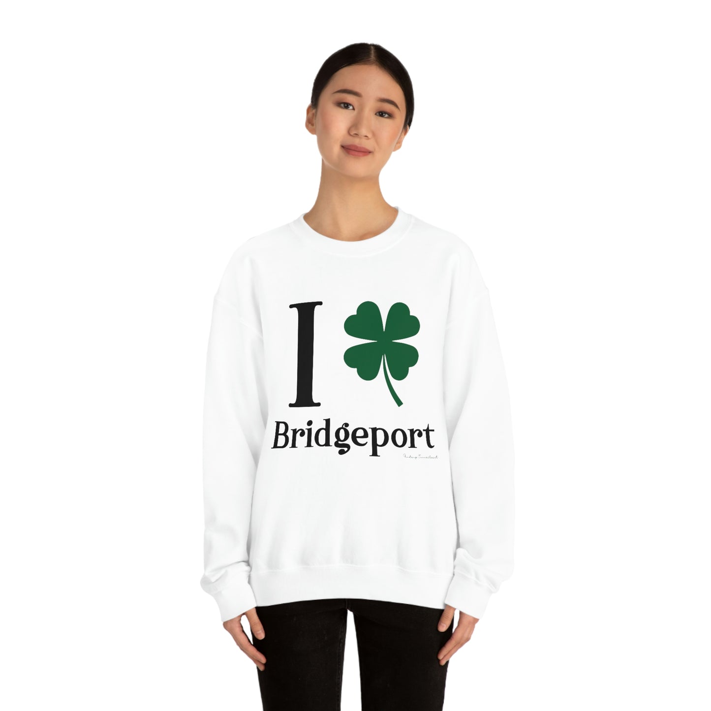 I Clover Bridgeport Unisex Heavy Blend™ Crewneck Sweatshirt