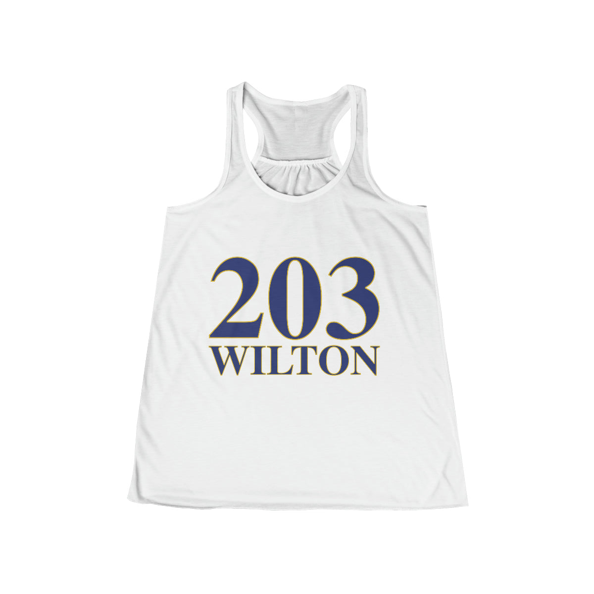 203 Wilton Women's Flowy Racerback Tank