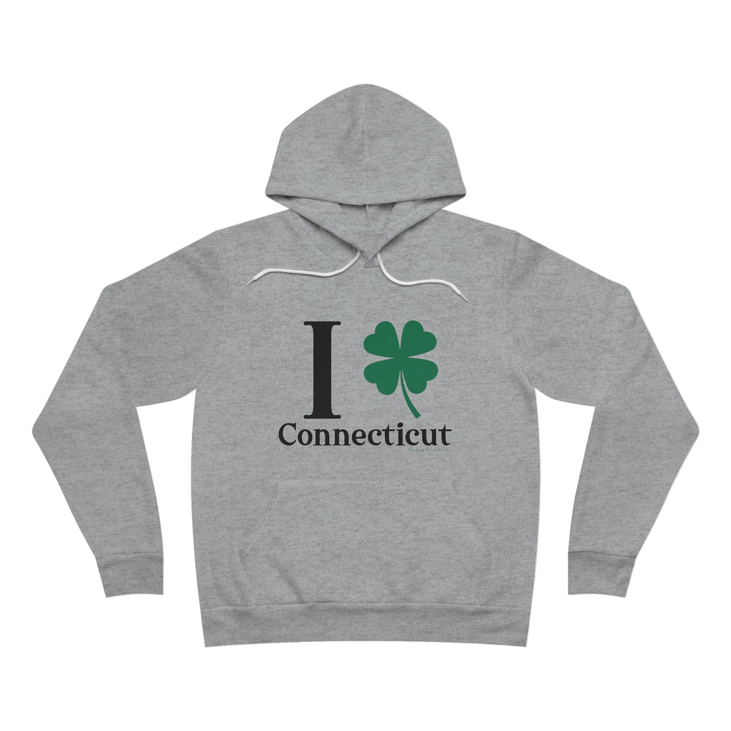 I Clover Connecticut  Unisex Sponge Fleece Pullover Hoodie