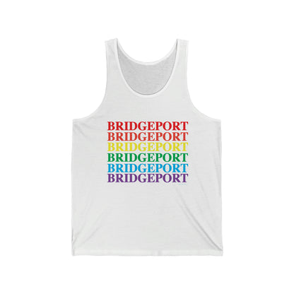 Bridgeport pride tank top shirt bridgeport connecticut 