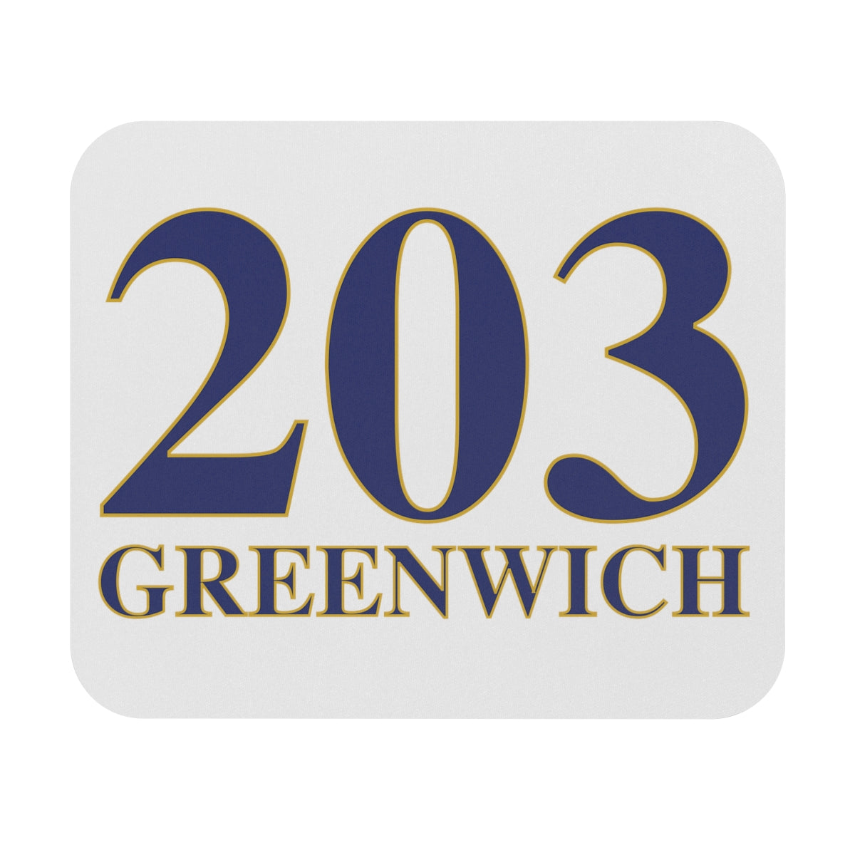 greenwich ct / connecticut mouse pad 