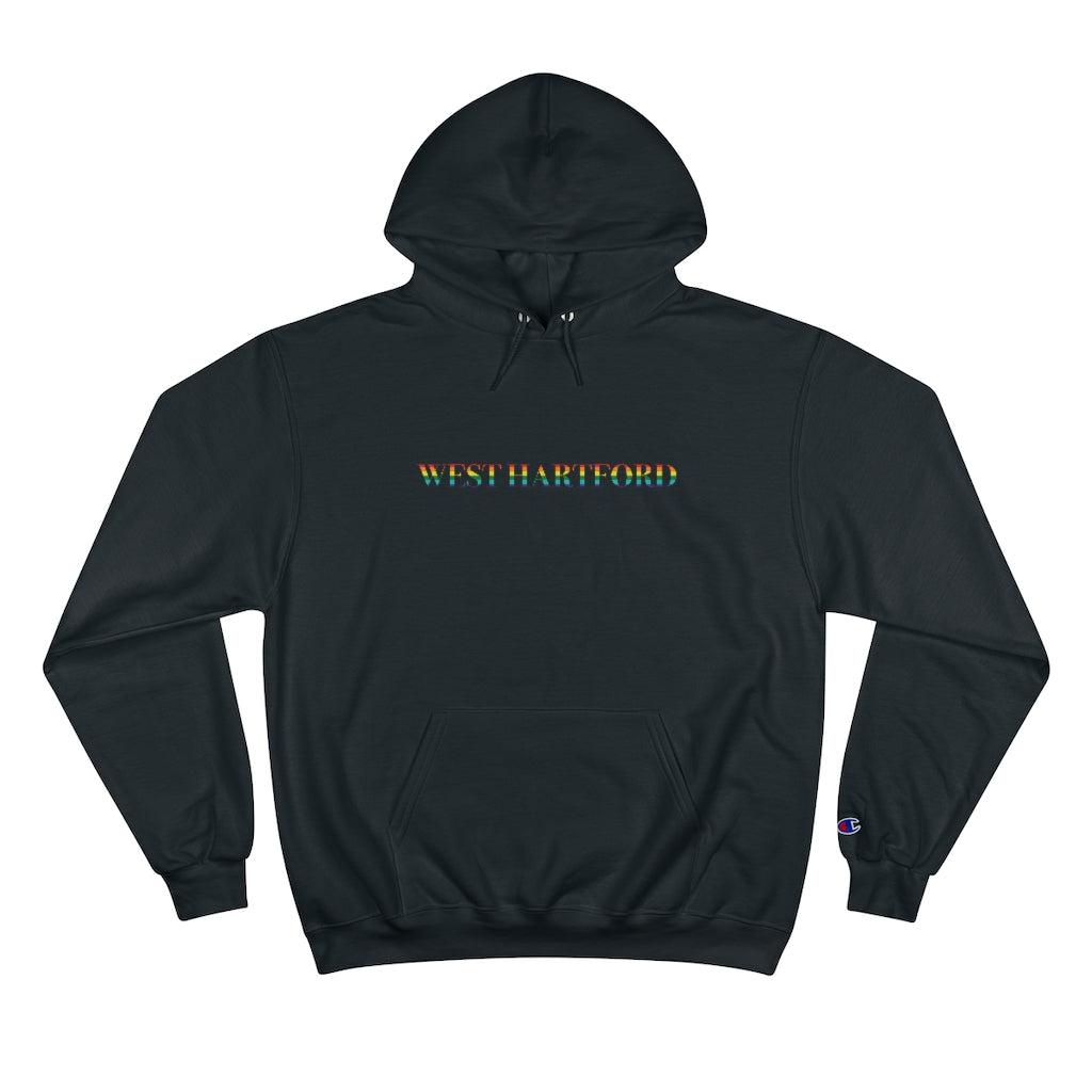 West Hartford Rainbow hoodie.  West Hartford Connecticut tee shirts, hoodies sweatshirts, mugs, other apparel, home gifts, and souvenirs.  10% of the Proceeds of this collection will be donated to a Connecticut LGBTQ organization. Free USA shipping. 