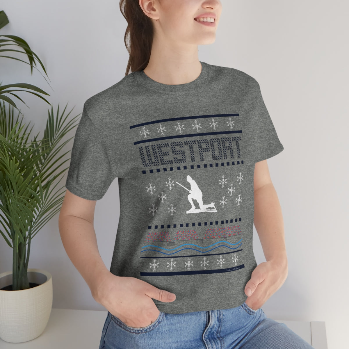 Westport Ugly Holiday Unisex Jersey Short Sleeve Tee