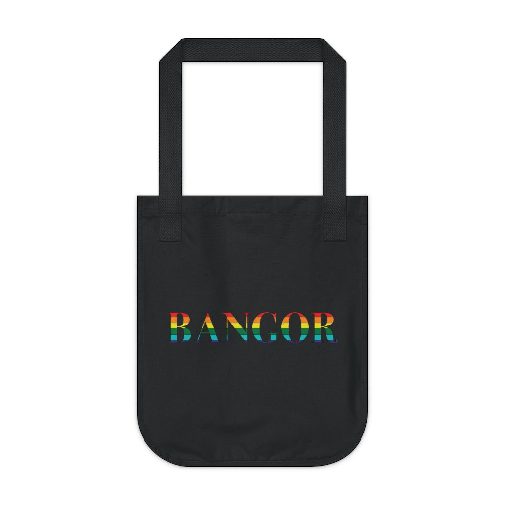 Bangor Rainbow Organic Canvas Tote Bag