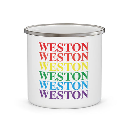 Do you have Weston Pride? Weston, Connecticut apparel and gifts including mugs including LGBTQ inspired apparel and gifts. 10% of pride sales are donated to a Connecticut LGBTQ organization. Free shipping! 