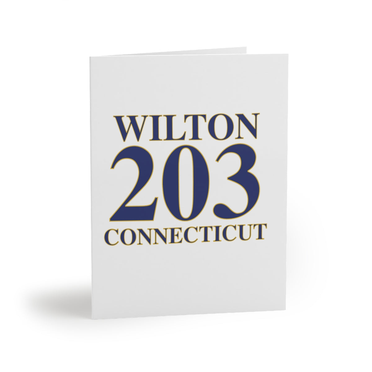 Wilton 203 Connecticut Greeting Cards (8, 16, and 24 pcs)