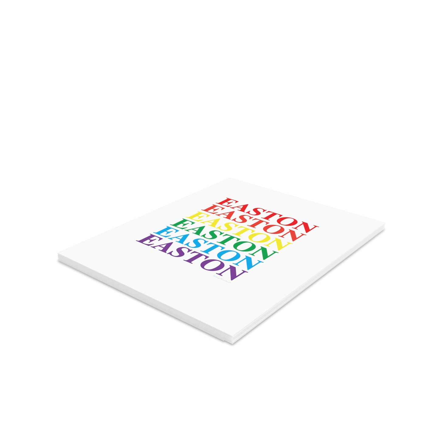 Easton Pride Greeting Cards (8, 16, and 24 pcs)