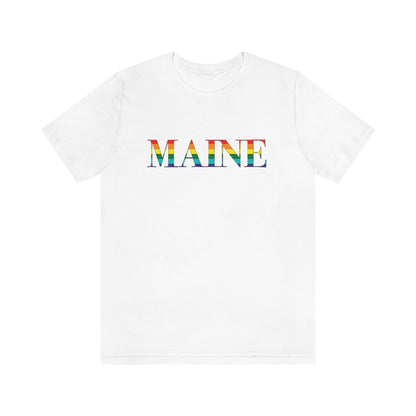 Maine Pride Unisex Jersey Short Sleeve Tee