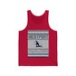 Westport Ugly Holiday Blue / White Unisex Jersey Tank