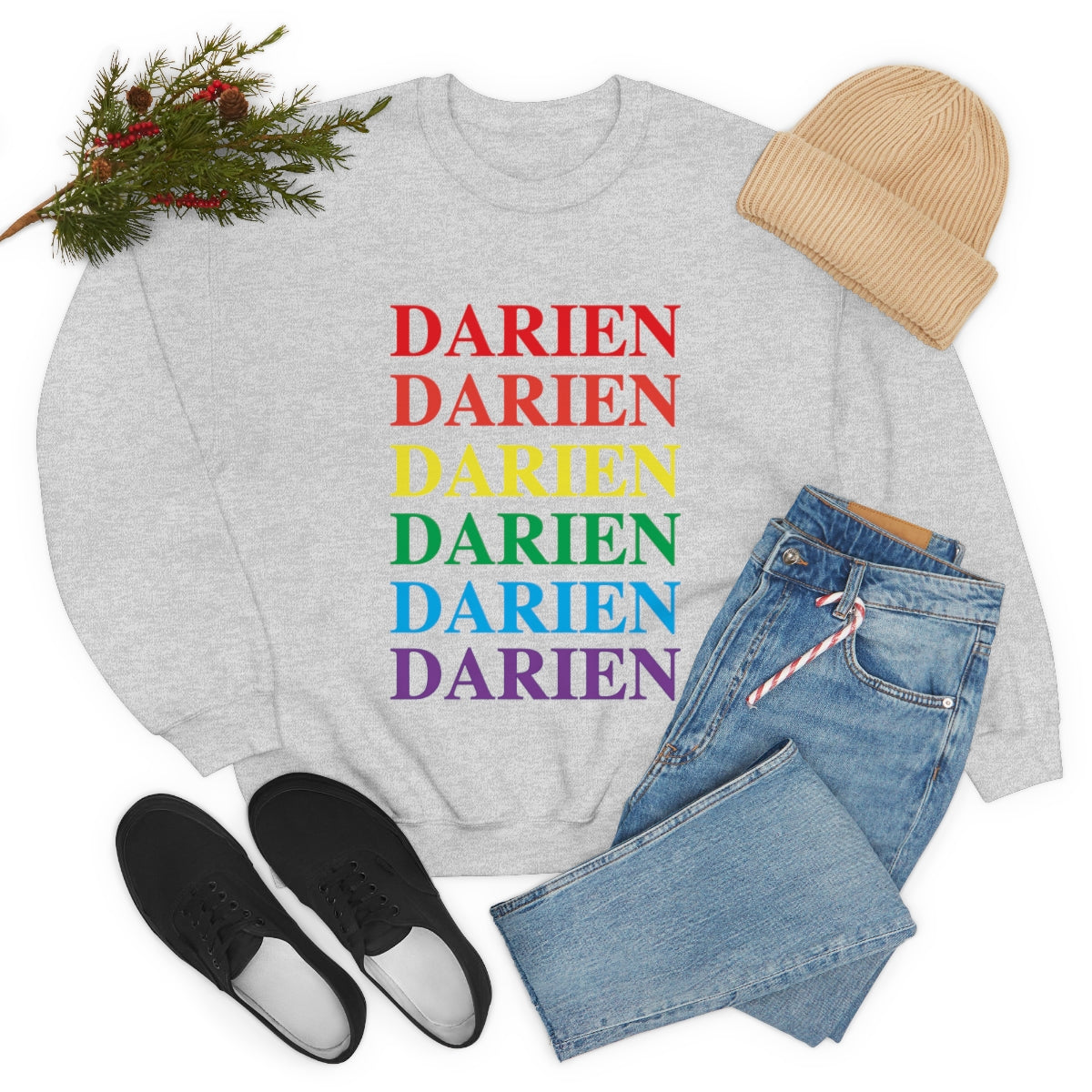 Darien connecticut pride sweatshirt