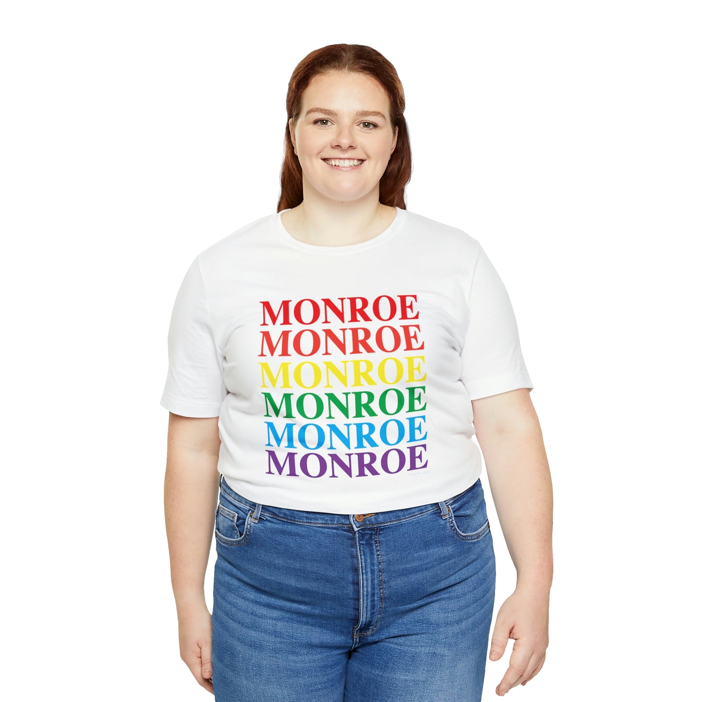 Monroe Pride Unisex Jersey Short Sleeve Tee