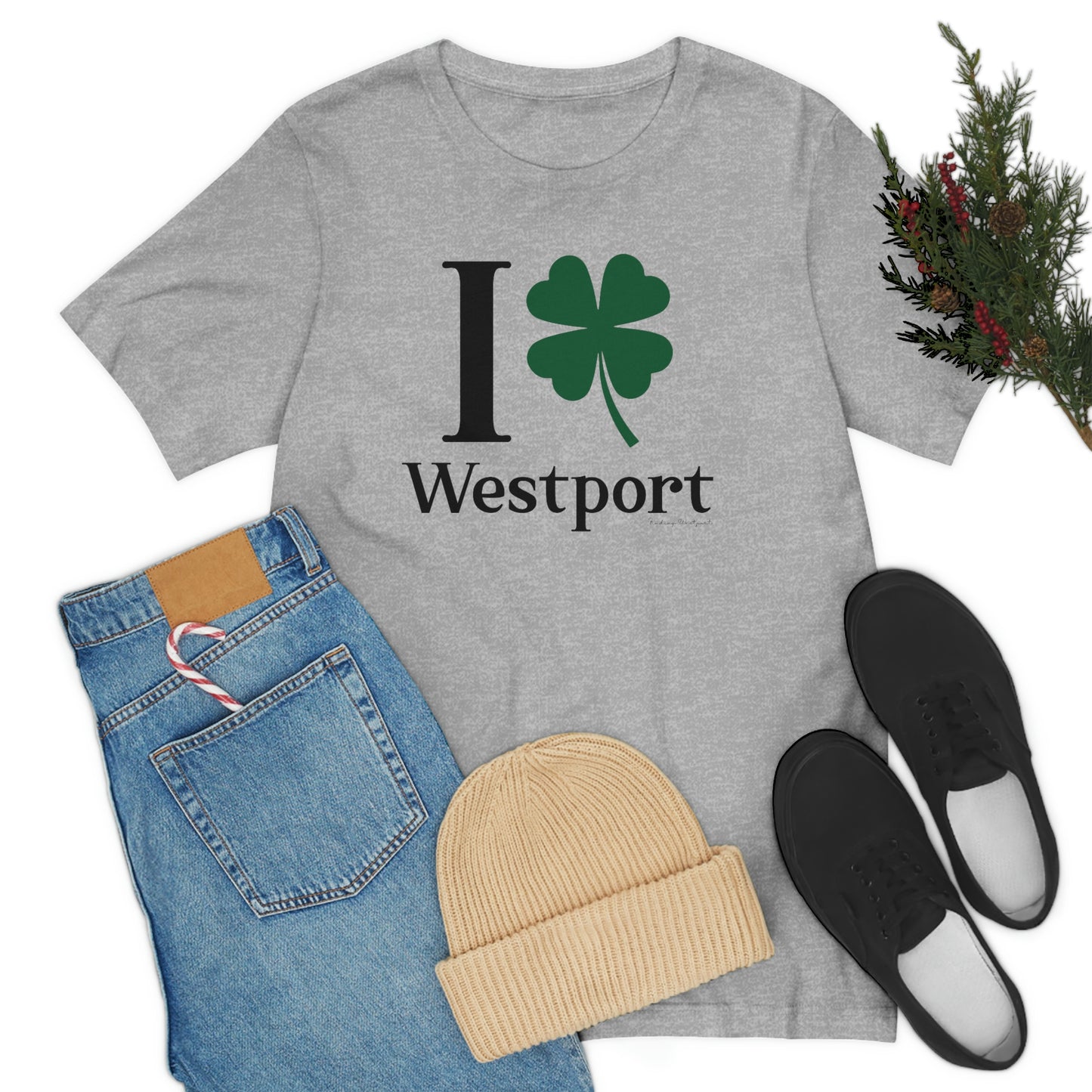 I Clover Westport Unisex Jersey Short Sleeve Tee