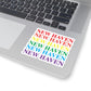 New Haven Pride Kiss-Cut Stickers