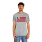   Minuteman Flag Unisex Jersey Short Sleeve Tee  Minuteman Flag Unisex Jersey Short Sleeve Tee