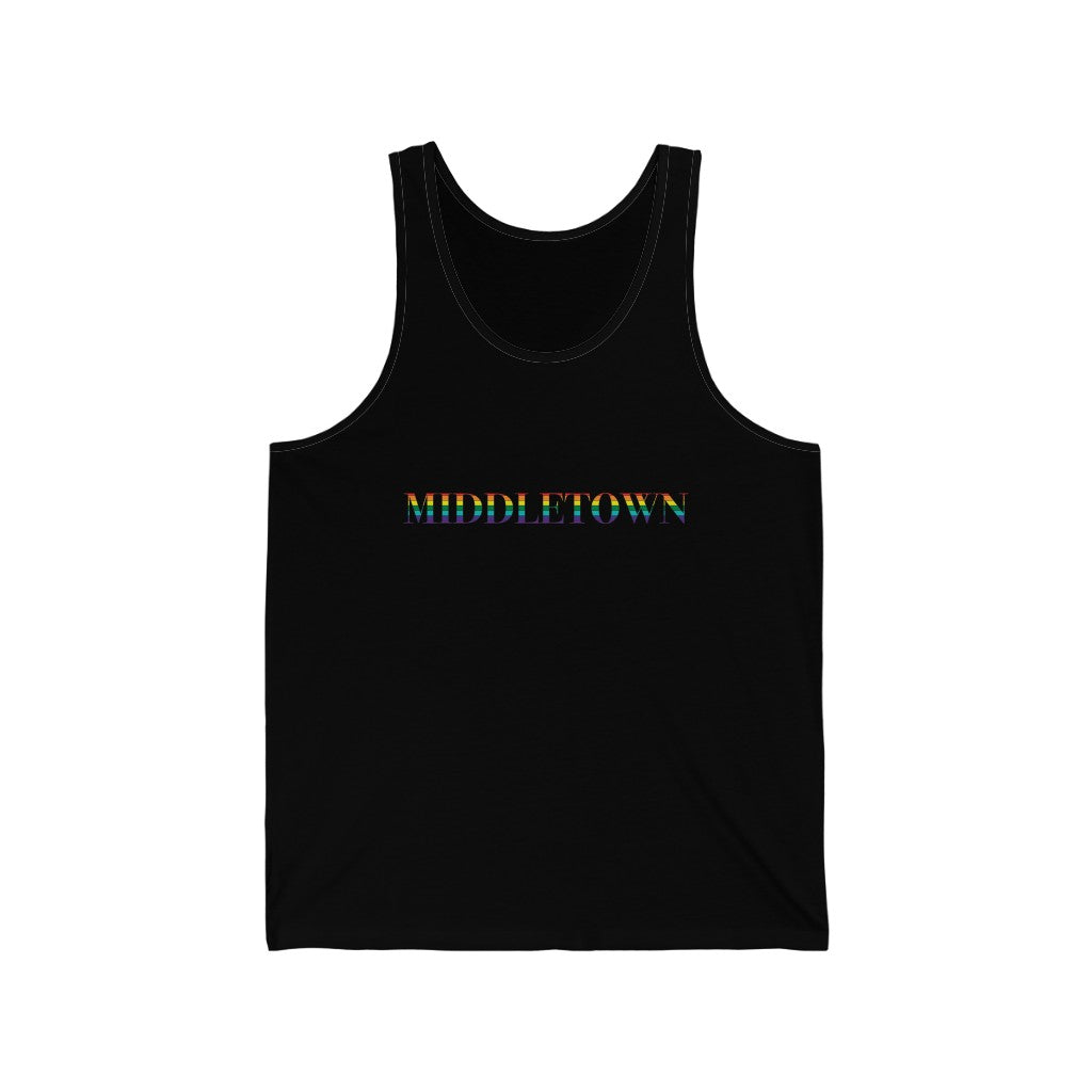 Middletown Rainbow Unisex Jersey Tank