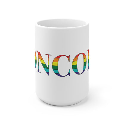 Concord Rainbow  White Ceramic Mug